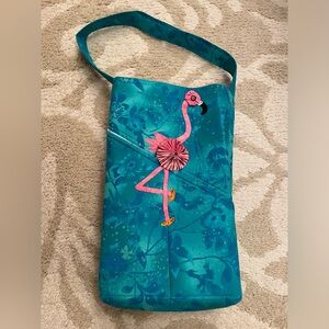 Handmade Flamingo bag
